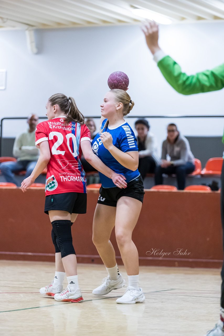 Bild 91 - wAJ TSV Ellerau - HSG HKiel/Kron : Ergebnis: 24:34